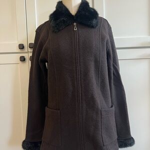Women’s 100% Wool Coat size Small